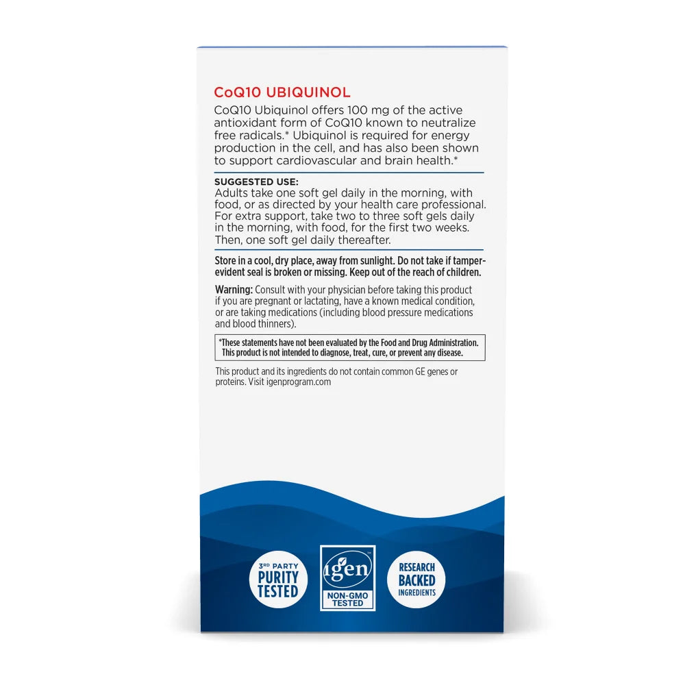 Nordic Natural Coq10 Ubiquinol