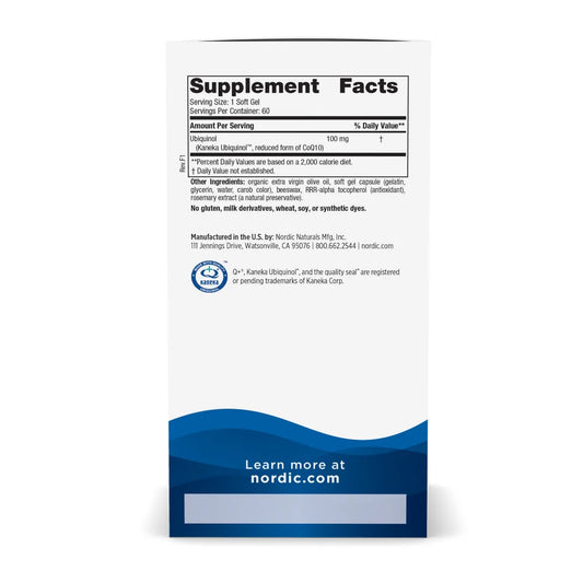 Nordic Natural Coq10 Ubiquinol