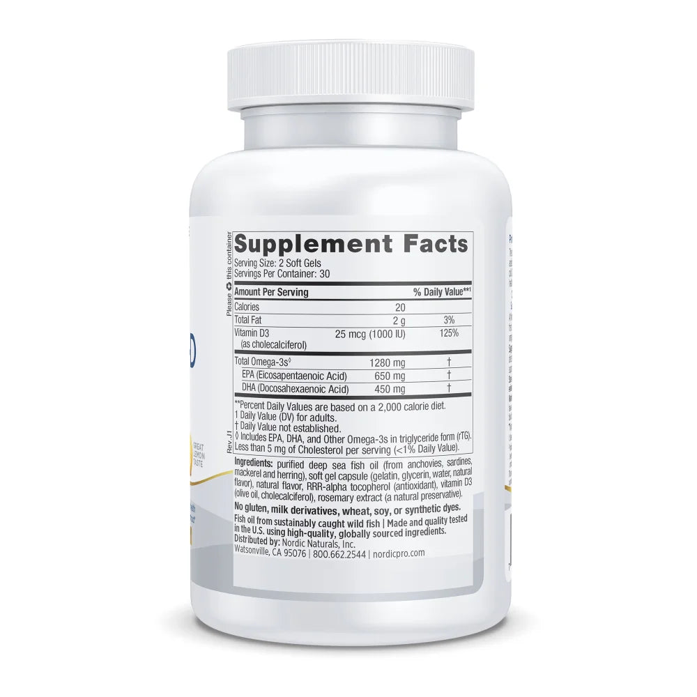 Nordic Naturals ProOmega D 1000