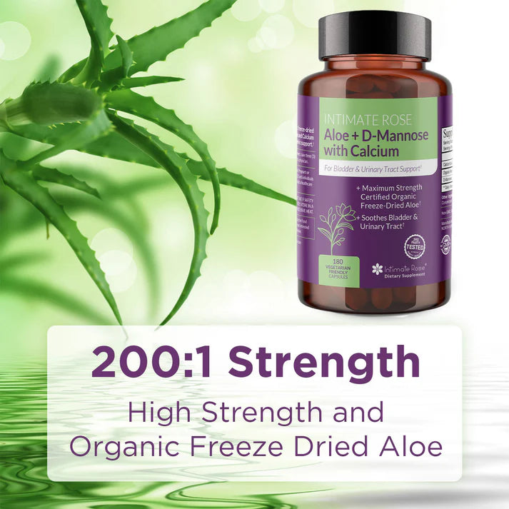 Intimate Rose Aloe + D mannose with calcium