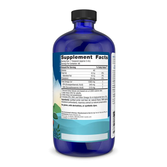 Nordic Natural Cod Liver Oil Fluid