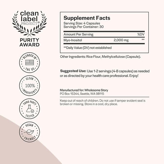 Wholesome Story Myo Inositol