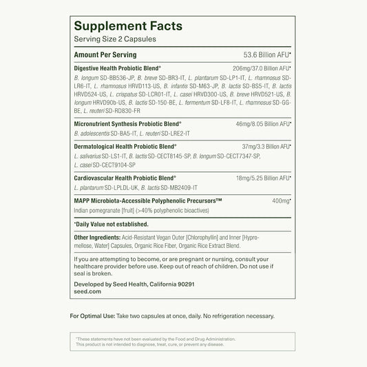 Seed 14 Day Gut Reset - Prebiotic and Probiotic for Women & Men