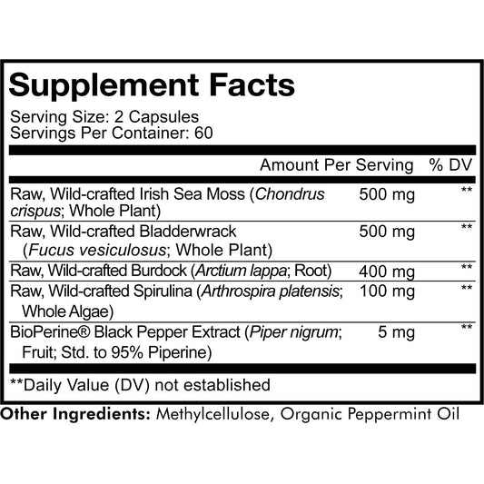 Codeage wildcrafted Sea moss