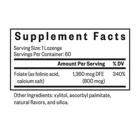 Seeking Health Folinic Acid