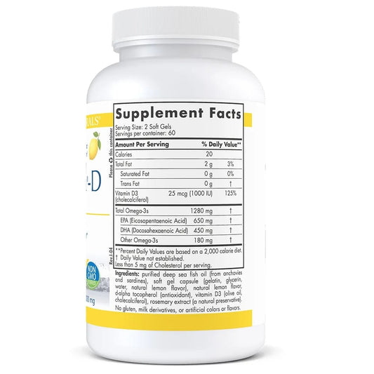 Nordic Naturals ProOmega D 1000