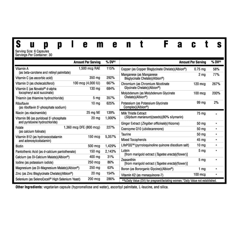 Seeking Health Optimal Prenatal MF (Methyl Free)