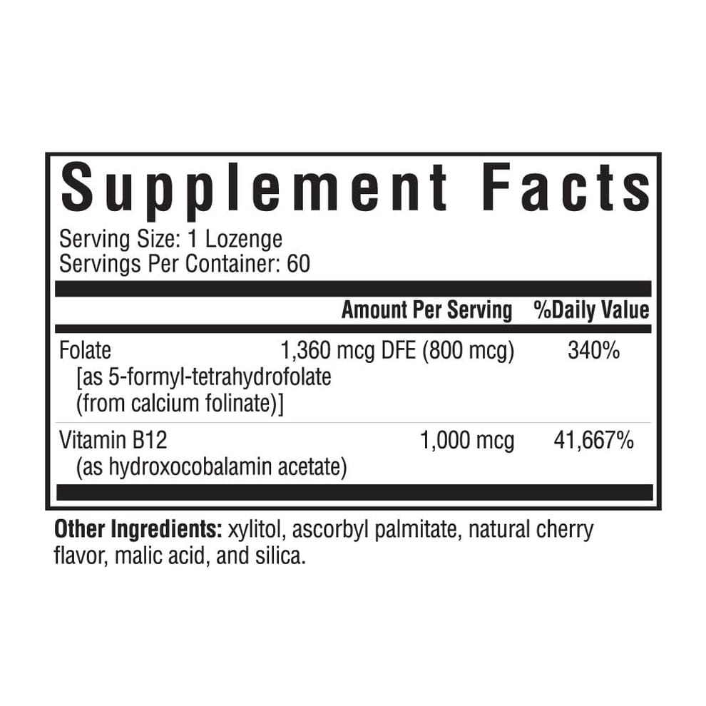 Seeking Health Hydroxo B12 with Folinic Acid