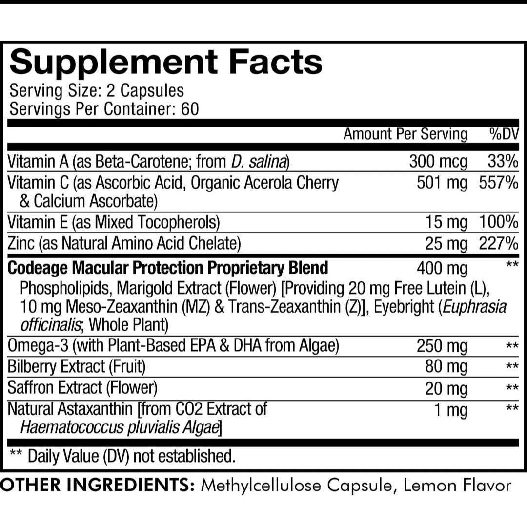 codeage Eyes Vitamin +