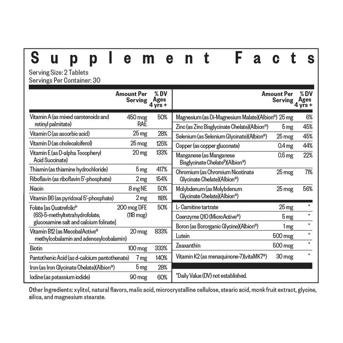 Seeking Health Kids Multivitamin Chewable