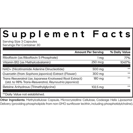 Codeage Liposomal NAD + Ultra