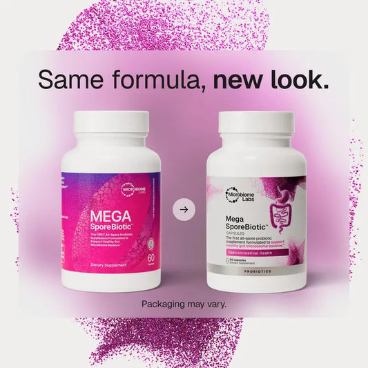 MicroBiome Labs Mega SporeBiotic (Probiotics) By 60 caps