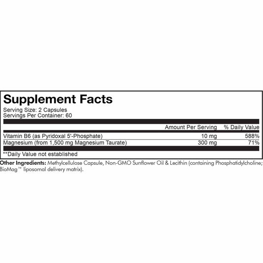 Codeage Liposomal Magnesium Taurate +