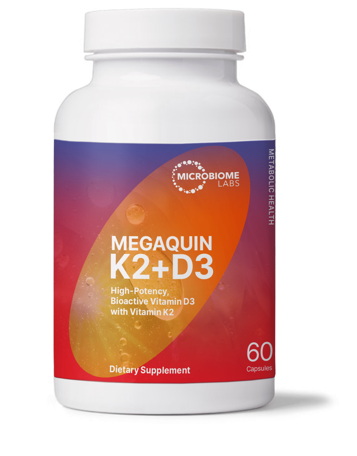 MicroBiome Labs MegaQuin D3 + K2