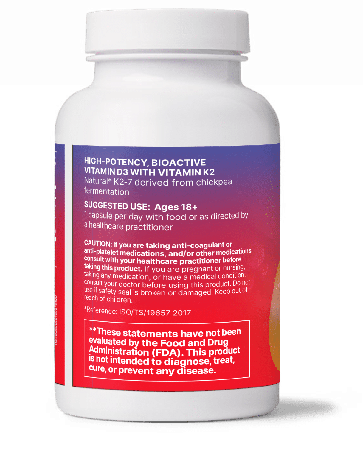 MicroBiome Labs MegaQuin D3 + K2