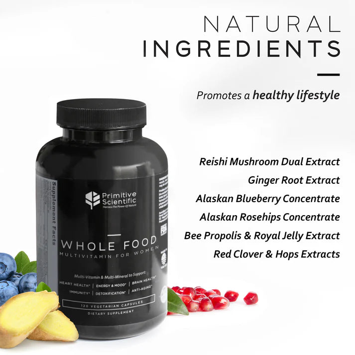 Primitive Scientific Whole Food Multivitamin For Women