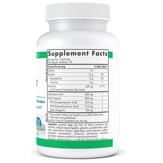 Nordic Naturals ProOmega Blood Sugar