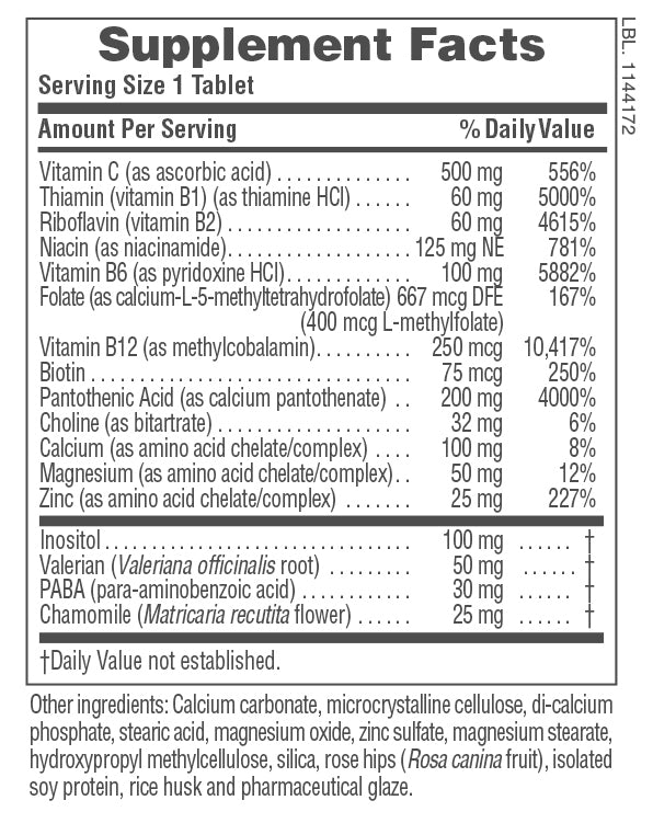 NaturesPlus Sustained Release Mega Stress B Complex