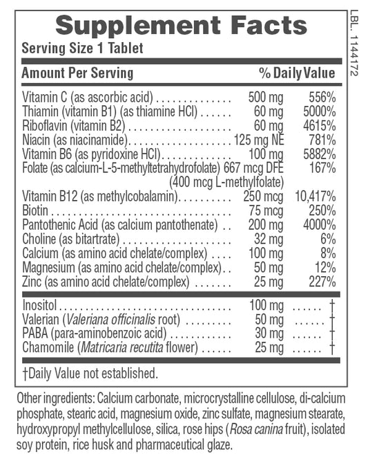 NaturesPlus Sustained Release Mega Stress B Complex