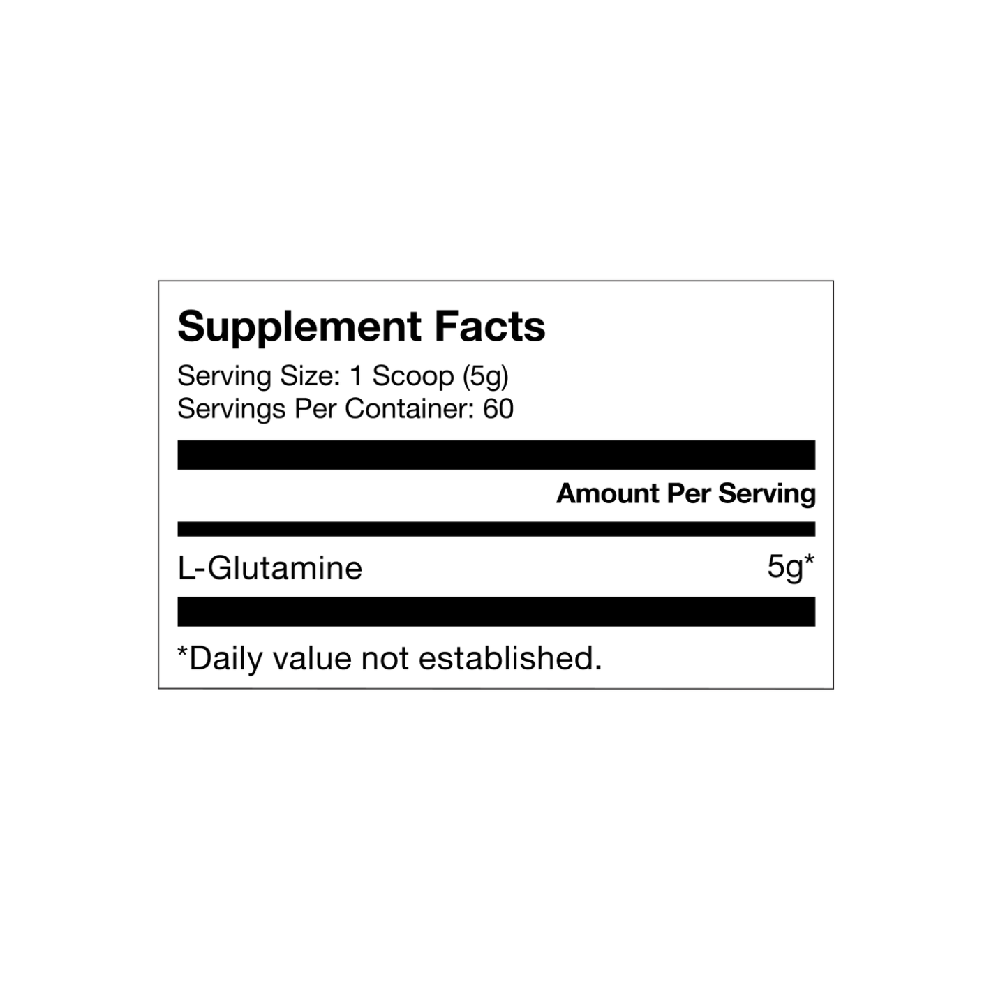 Momentous L Glutamine