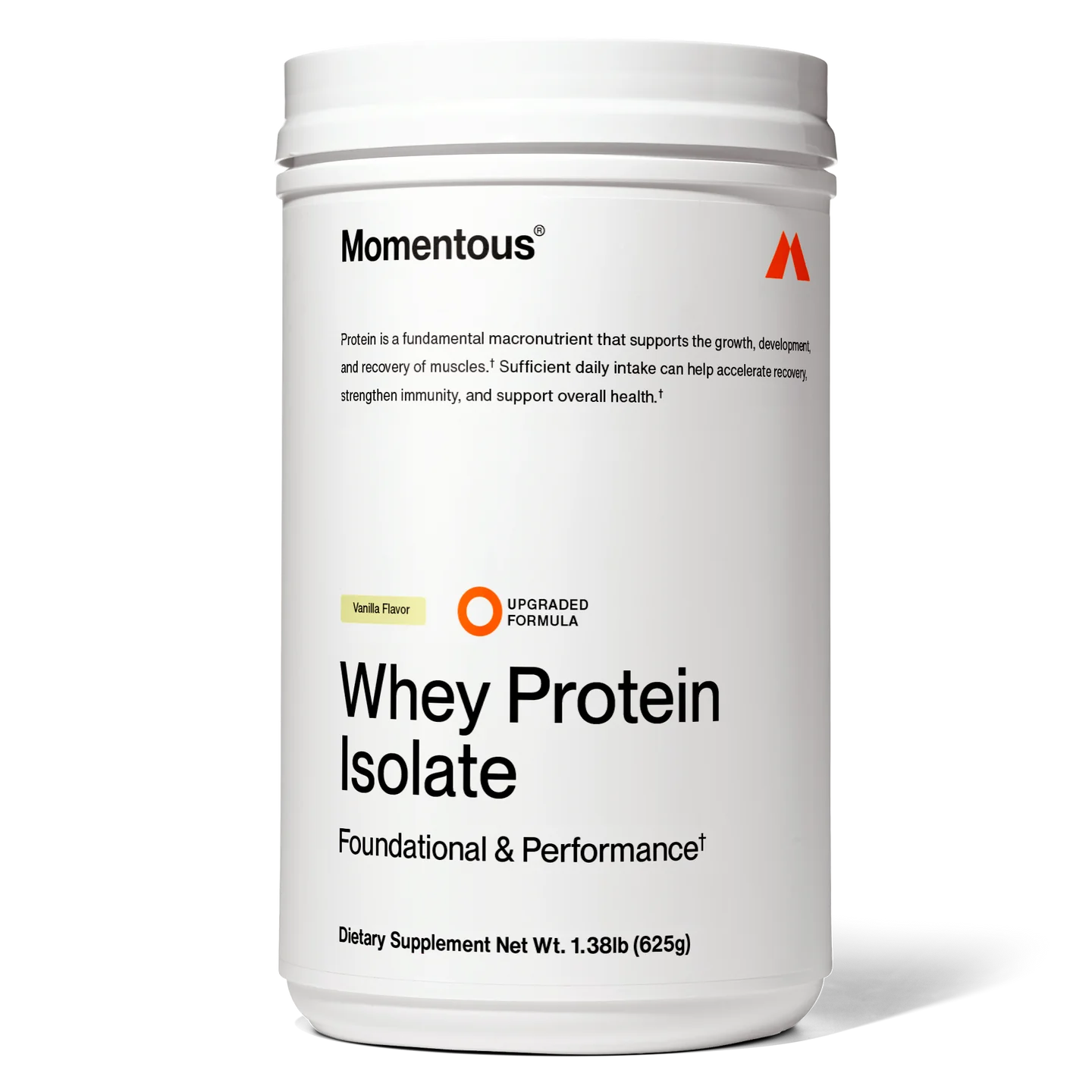 Momentous Grassfed Whey Protein Isolate