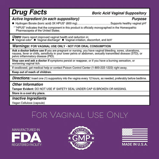 Intimate Rose Boric Acid