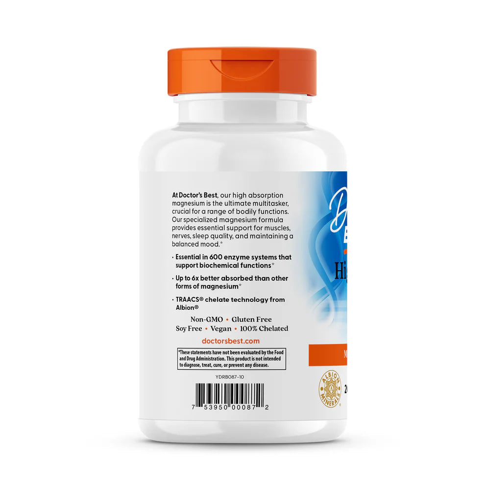 Dr Best Magnesium Lysinate Glycinate (240 Tablets)