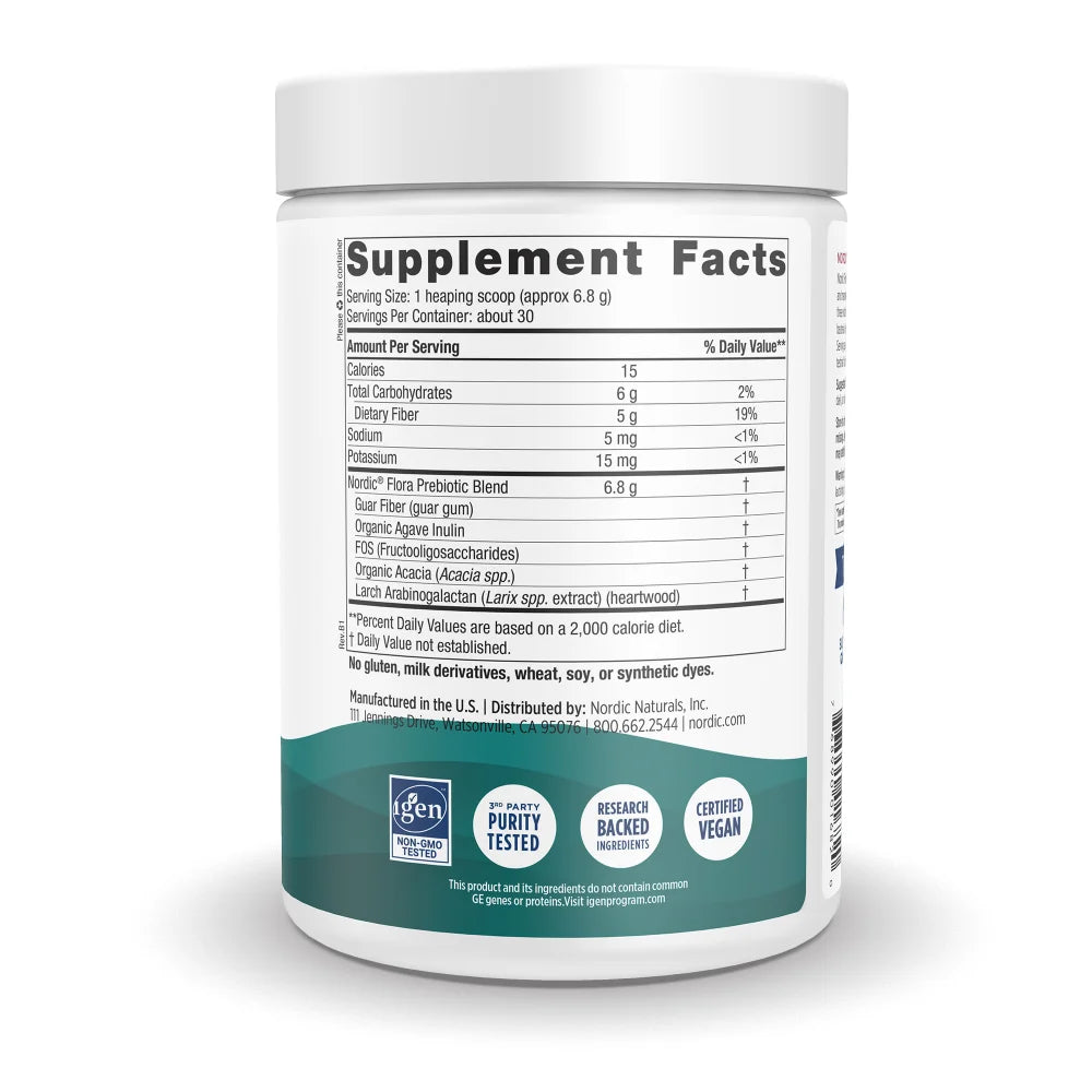 Nordic Naturals PREBIOTIC Fiber Blend