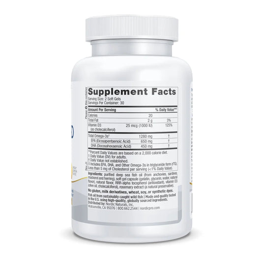 Nordic Naturals ProOmega D 1000