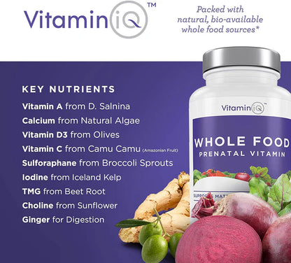 Vitamin IQ Whole Food PreNatal Vitamin