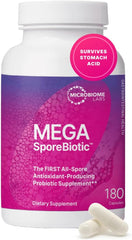 MicroBiome Labs Mega SporeBiotic (Probiotics) By 180 caps