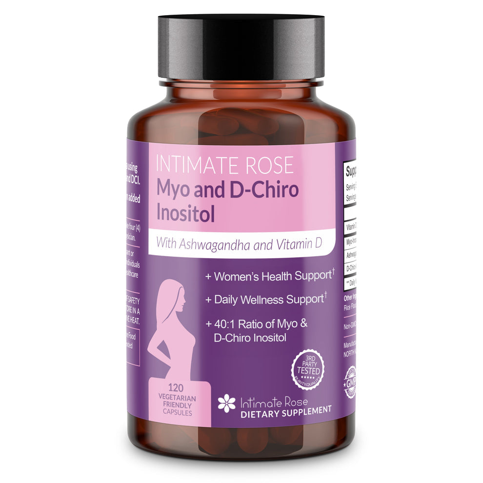 Intimate Rose Myo and D chiro inositol + Ashwagandha and Vitamin D3