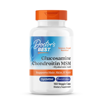 Dr Best Glucosamine Chondroitin MSM + Hyaluronic Acid