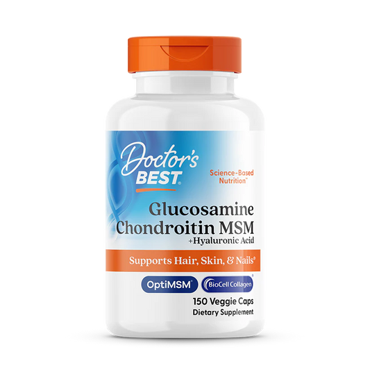 Dr Best Glucosamine Chondroitin MSM + Hyaluronic Acid