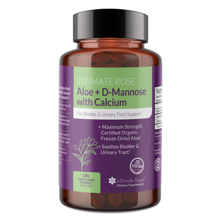 Intimate Rose Aloe + D mannose with calcium