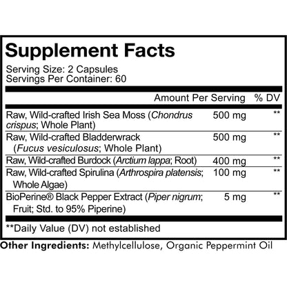 Codeage wildcrafted Sea moss