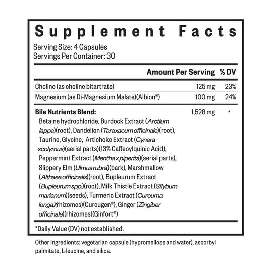 Seeking Health Bile Nutrients