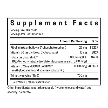 Seeking Health Homocysteine Nutrients
