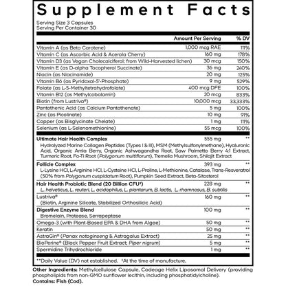 Codeage Liposomal  Hair Vitamin Platinum