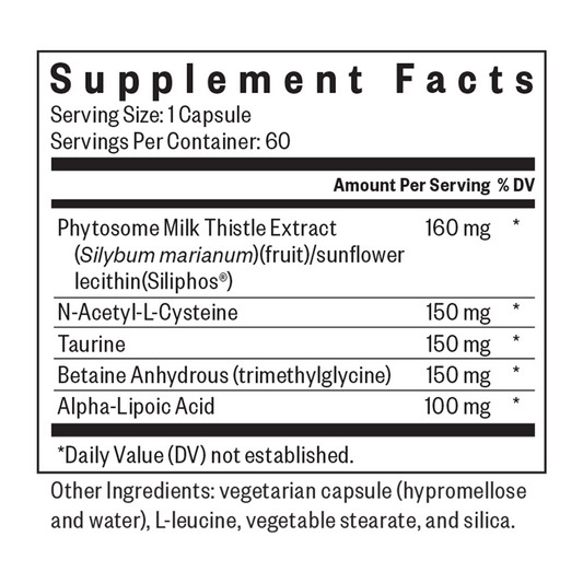 Seeking Health Liver Nutrients