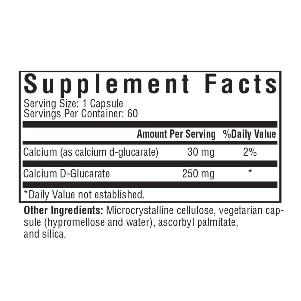 Seeking Health Calcium D Glucarate