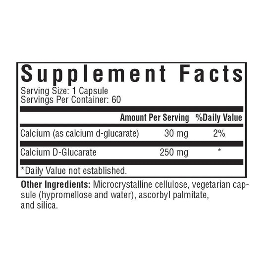 Seeking Health Calcium D Glucarate
