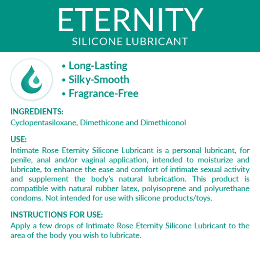 Intimate Rose Silicon Based Personal Lubricant