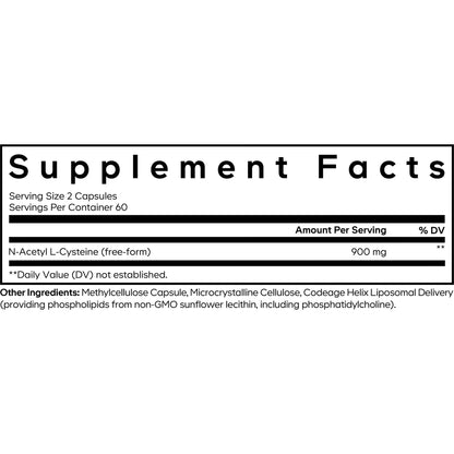 Codeage Liposomal NAC