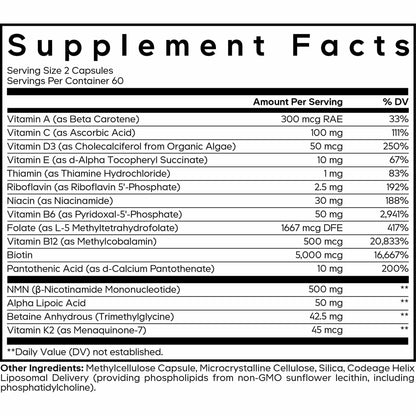 Codeage Liposomal NMN Multivitamin