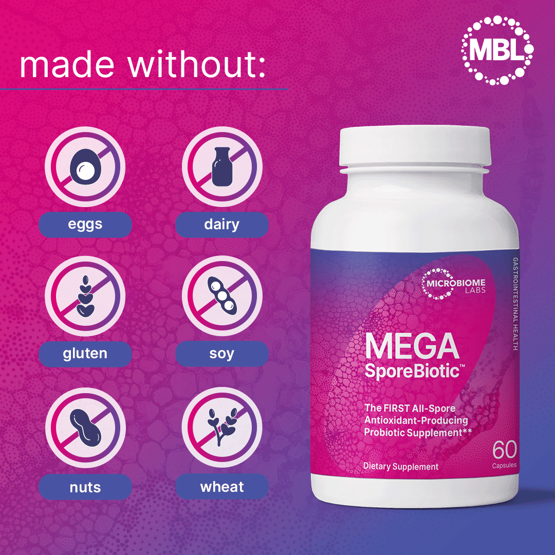 MicroBiome Labs Mega SporeBiotic (Probiotics)