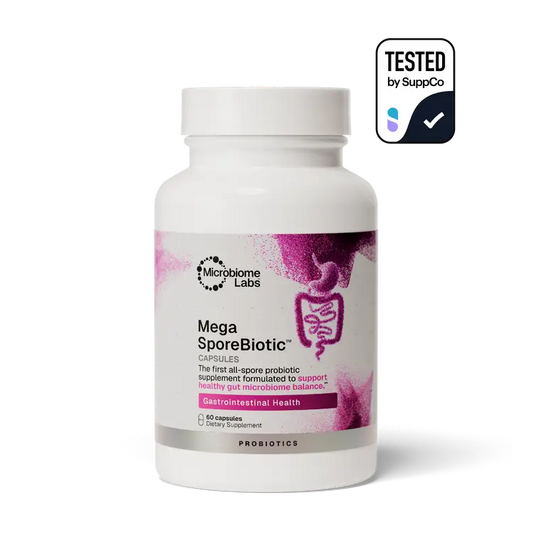 MicroBiome Labs Mega SporeBiotic (Probiotics) By 60 caps