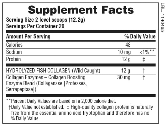 NaturesPlus Marine Collagen peptides 244g