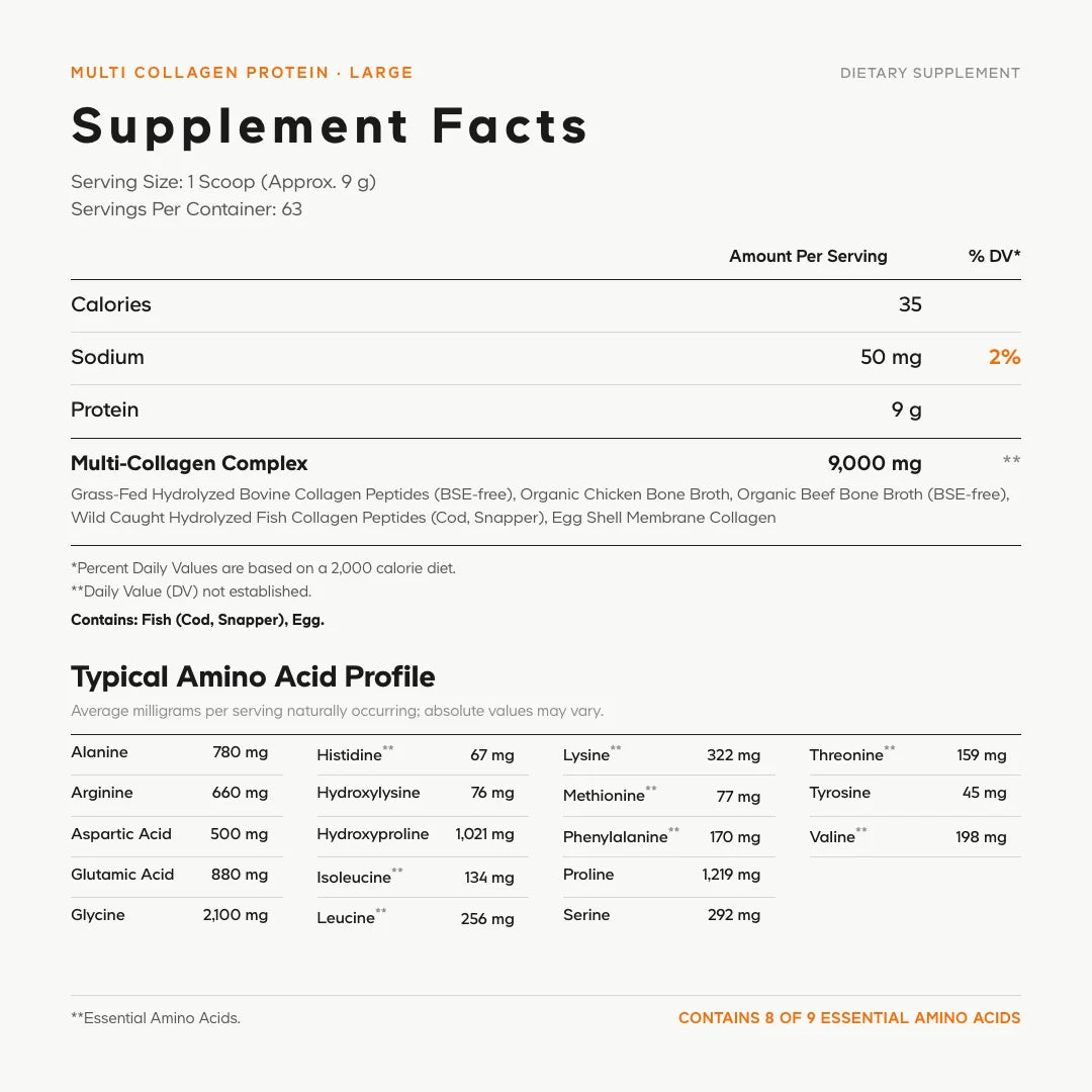 Codeage Multi Collagen Protein Powder Large