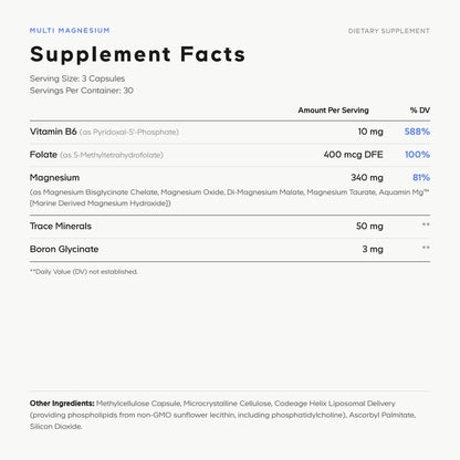 Codeage Liposomal Multi Magnesium +